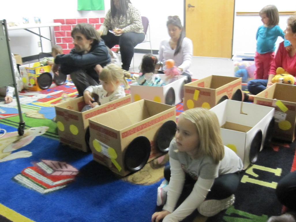 DIY Cardboard Box Cars and Movie Cobb County